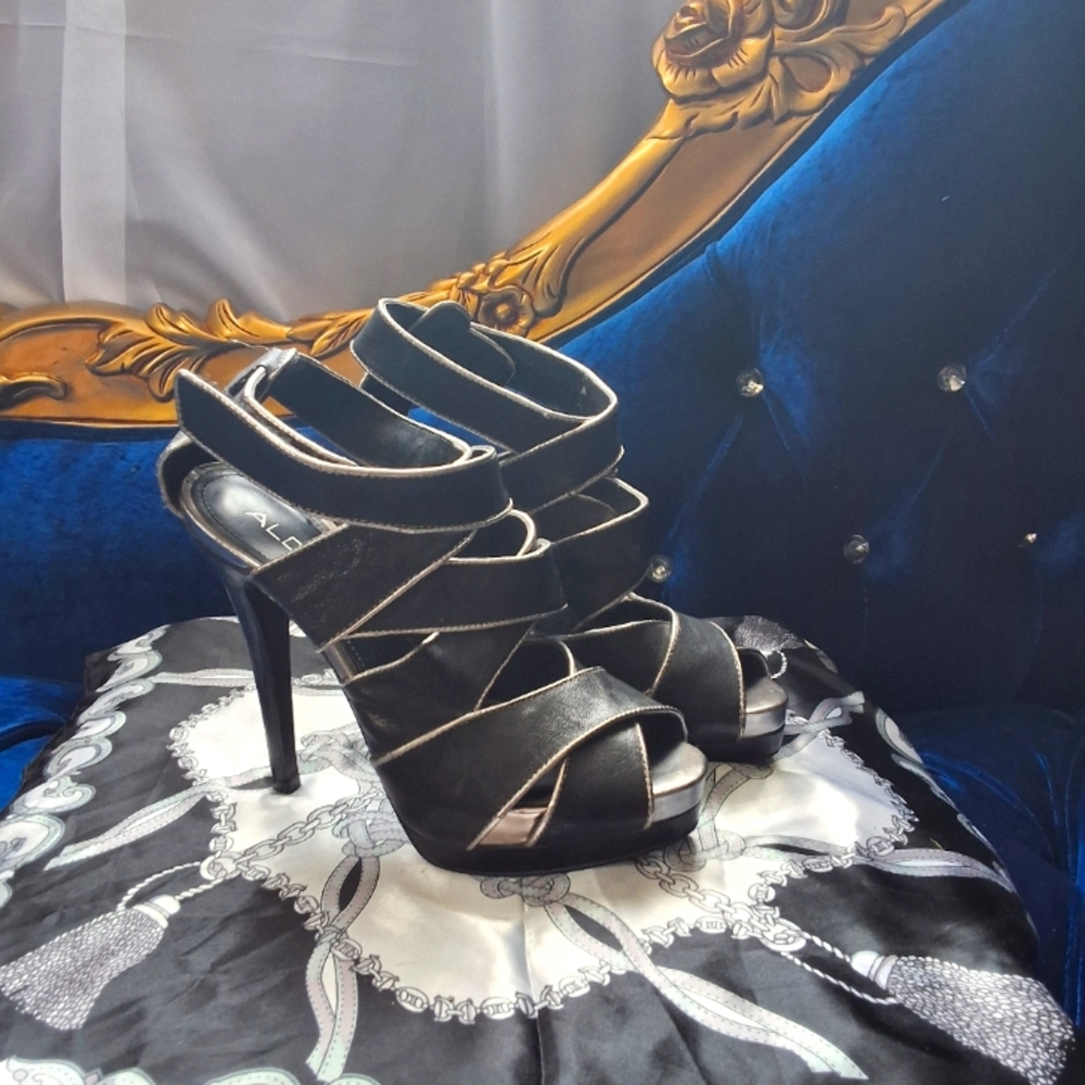 Aldo sexy criss cross heels platform